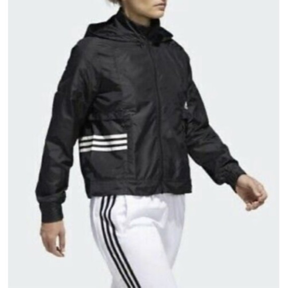 adidas Jackets & Blazers - Adidas ID woven shell three stripes jacket Medium
